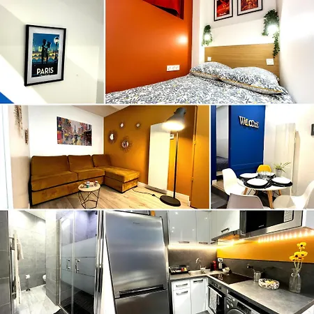 Les Ames Heureuses-pere Lachaise-wifi By La Cle Des Expos In Apartment Paris