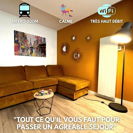 Apartment Les Ames Heureuses-pere Lachaise-wifi By La Cle Des Expos In