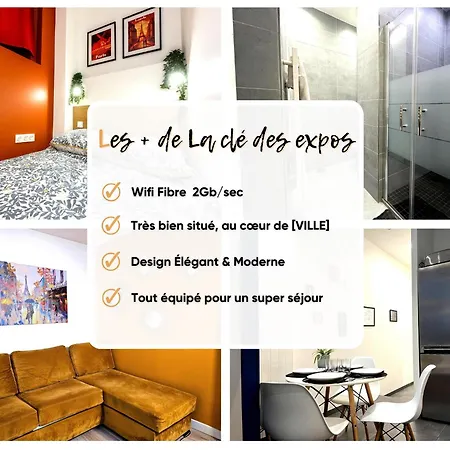 Les Ames Heureuses-pere Lachaise-wifi By La Cle Des Expos In Apartment